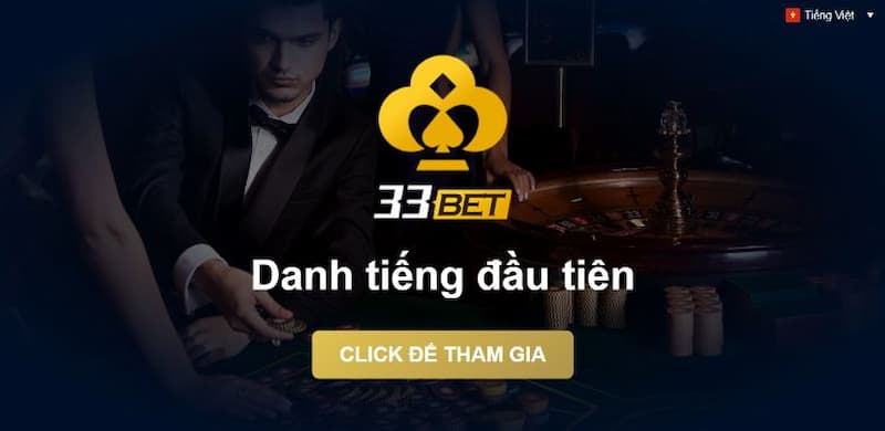 Trang cá cược bet33bet được nhiều người chơi đăng ký tham gia mỗi ngày